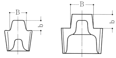 帝国金属 継手 四角プラグ(P)の寸法図