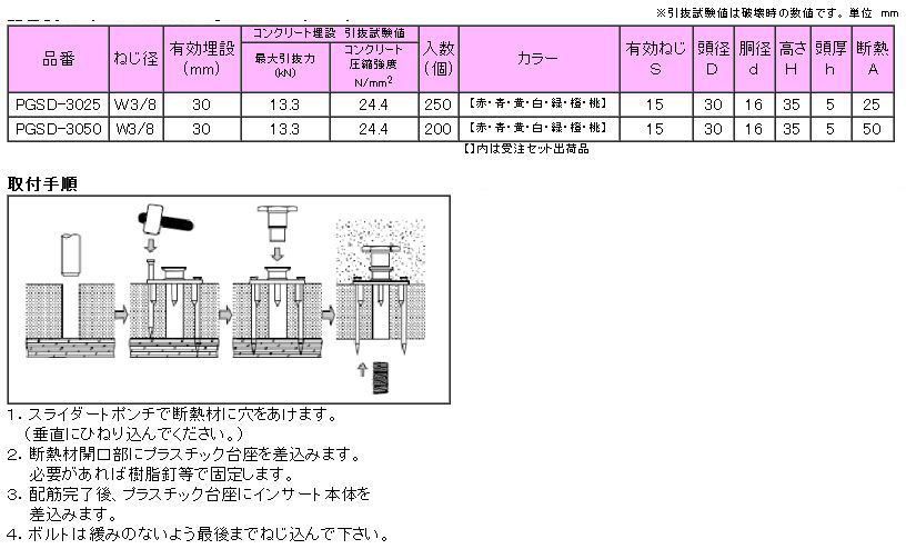 三門 プラスライダートPGSD (軽天～軽設備用)の寸法表